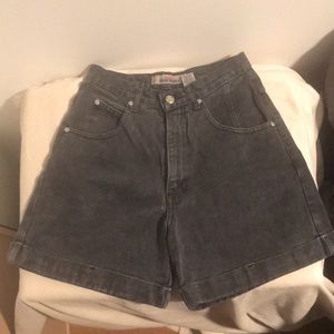 Vintage Dungarees High Sierra High Waisted Shorts